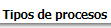 18. Tipos de procesos