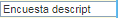 5. Campo Descripcion